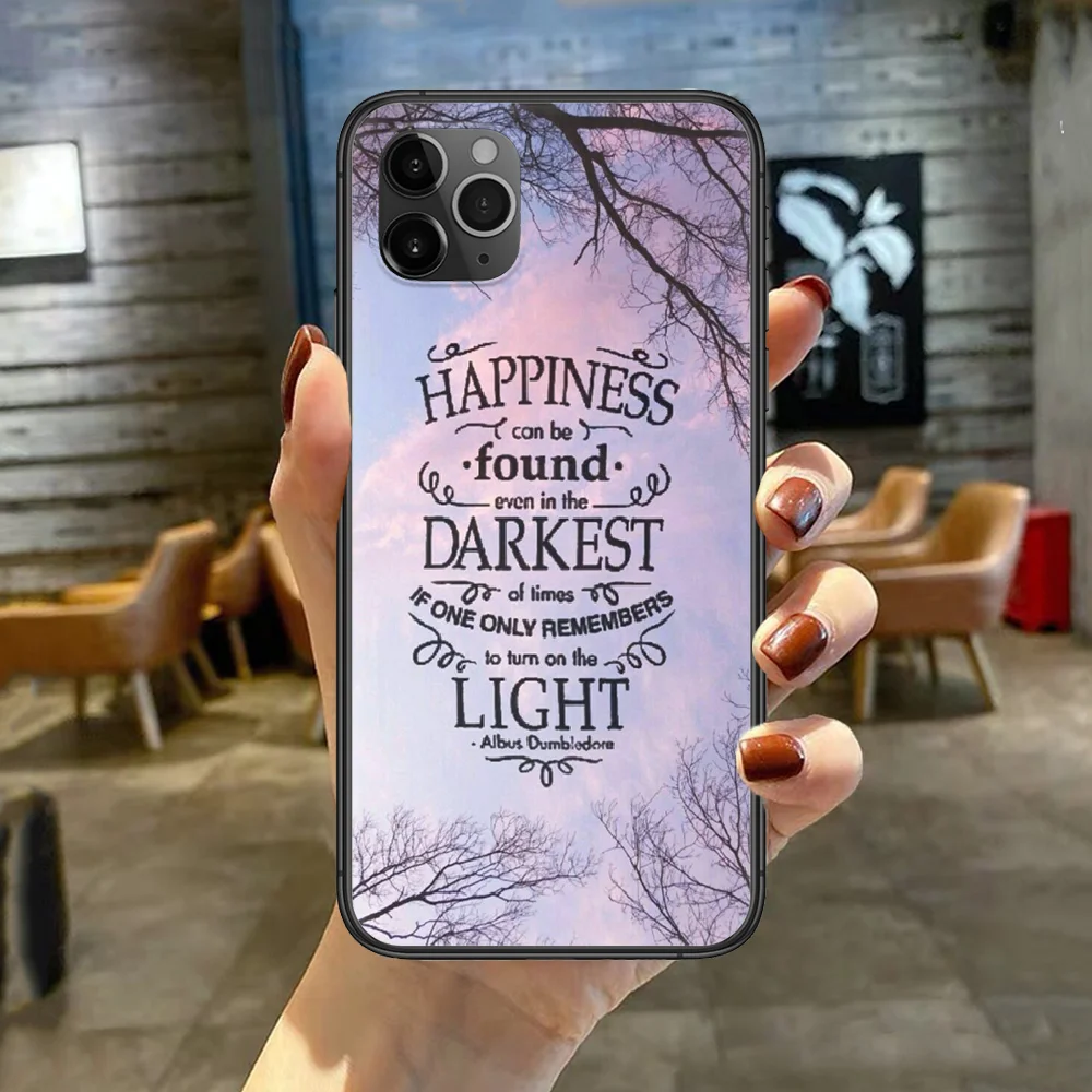 

Harrys Potters Phone Case Cover For Iphone 5 5S 6 6S PLUS 7 8 11 12 Mini X XR XS PRO SE 2020 MAX black Shell Soft Coque 3D Cell