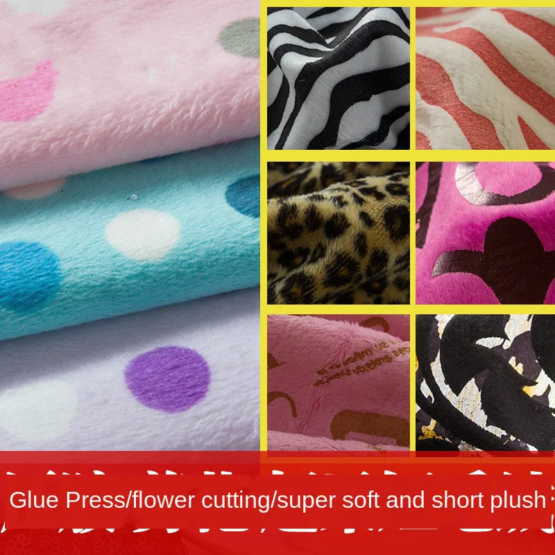 

100cm Fabric Dress Material Jacquard Sewing Fabric Animal Print Leopardo for DIY Home