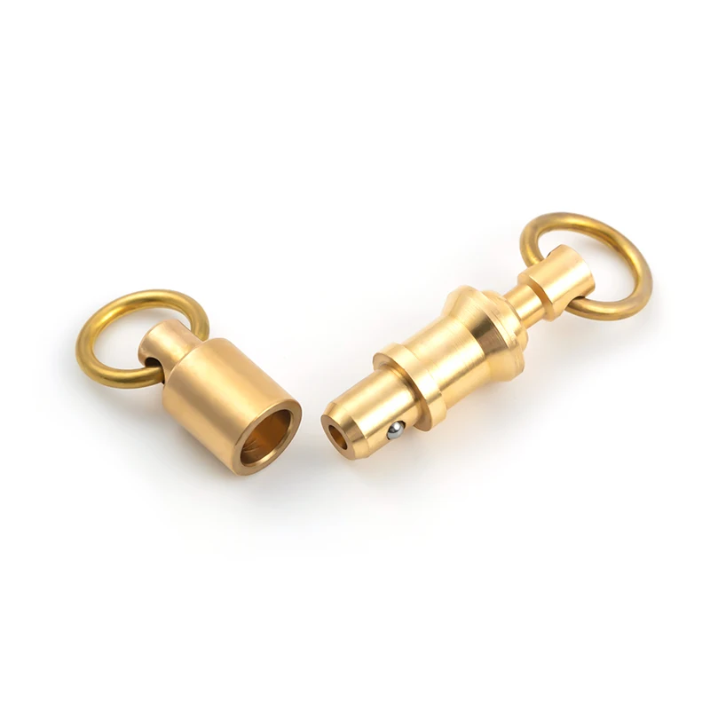 

Removable Brass Keychain