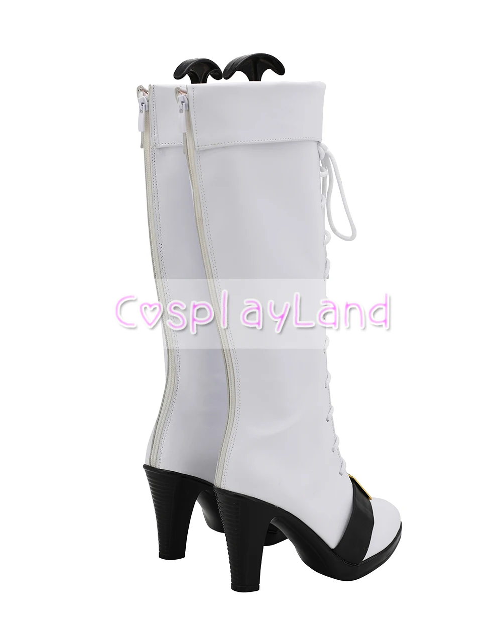 Arknights/Обувь для костюмированной вечеринки Белые женские туфли на высоком каблуке