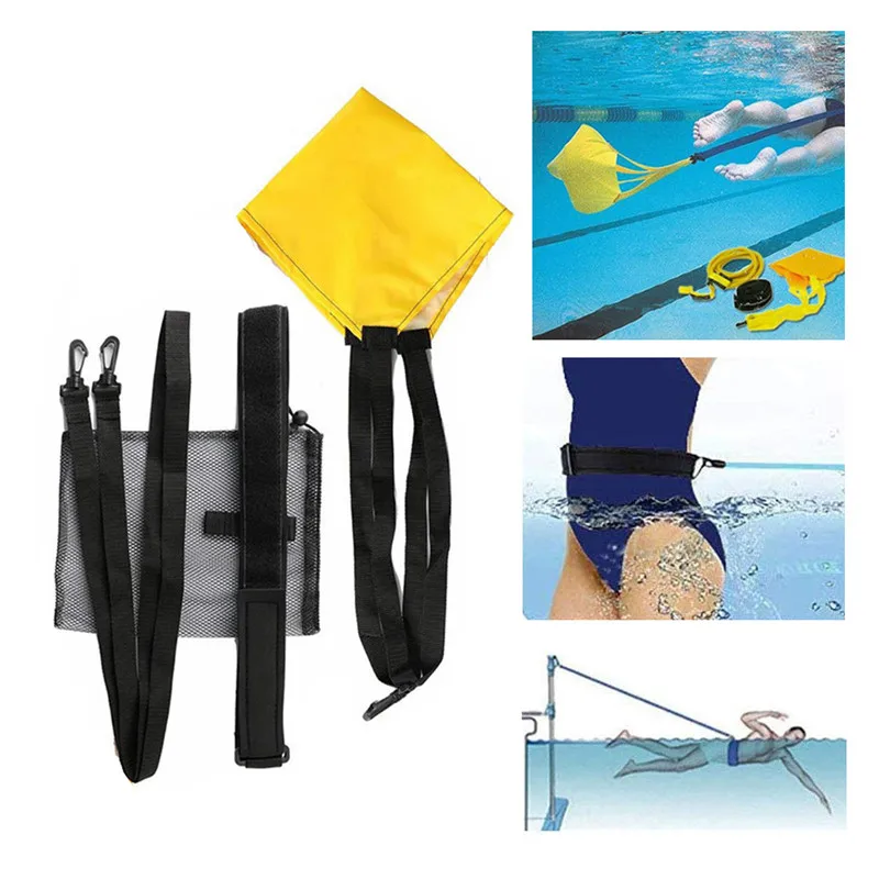 

3m Adult Kids Swimming Bungee Exerciser Elastic Leash Training Hip Swim Belt Cord Safety Swimming Pool Accessories