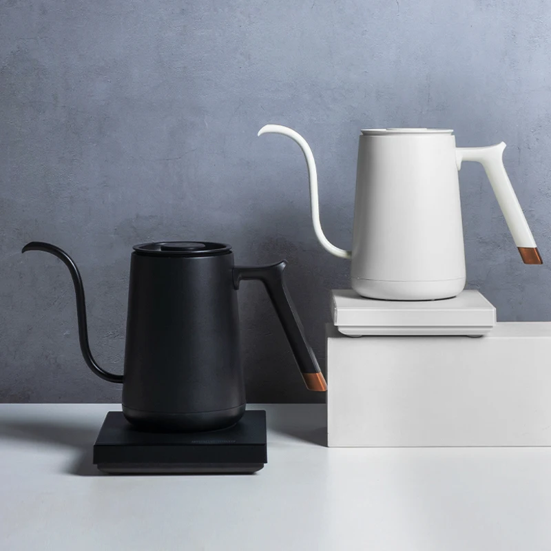 

Hand Coffee Maker Kettle 600ML Touch Temperature Control Thin Mouth