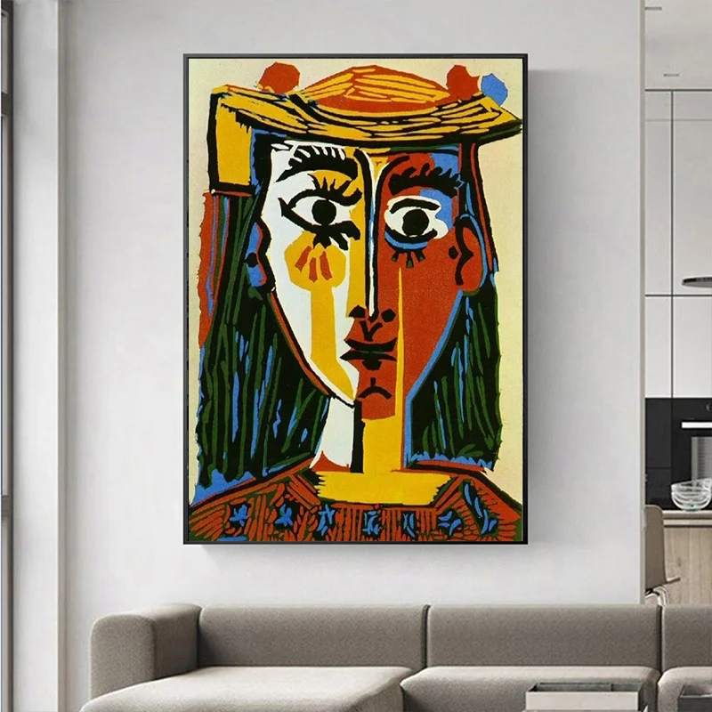 

Abstract Pablo Picasso Famous Art Canvas Paintings On the Wall Art Posters And Prints Picasso Art Canvas Picture For Living Room