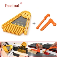 new feather loc board set woodworking engraving machine double feather boards miter gauge slot router table saws