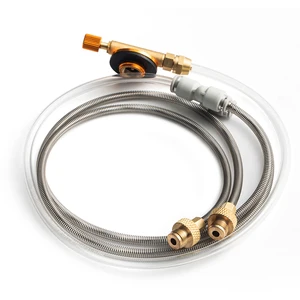 Новинка 2019, адаптер газовой плиты для кемпинга на открытом воздухе, 1 газовый баллон, соединение 2 Бур ner, походная плита, предохранительный клапан, походная готовка