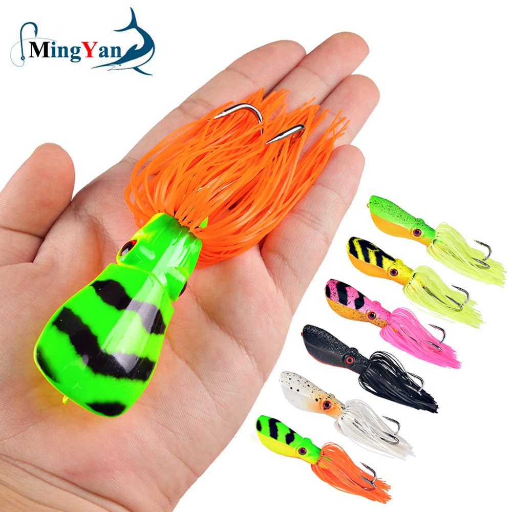 

Squid Fishing Lure 7cm 16.5g Pike Wobbler Jig Topwater Floating Isca Artificial Hard Bait Carp Trout Sea Fishing Tackle Pesca