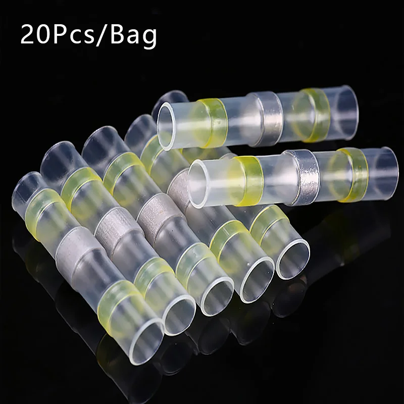 20 шт Быстрая терм усадочная припоя рукав провода соединителя практичный