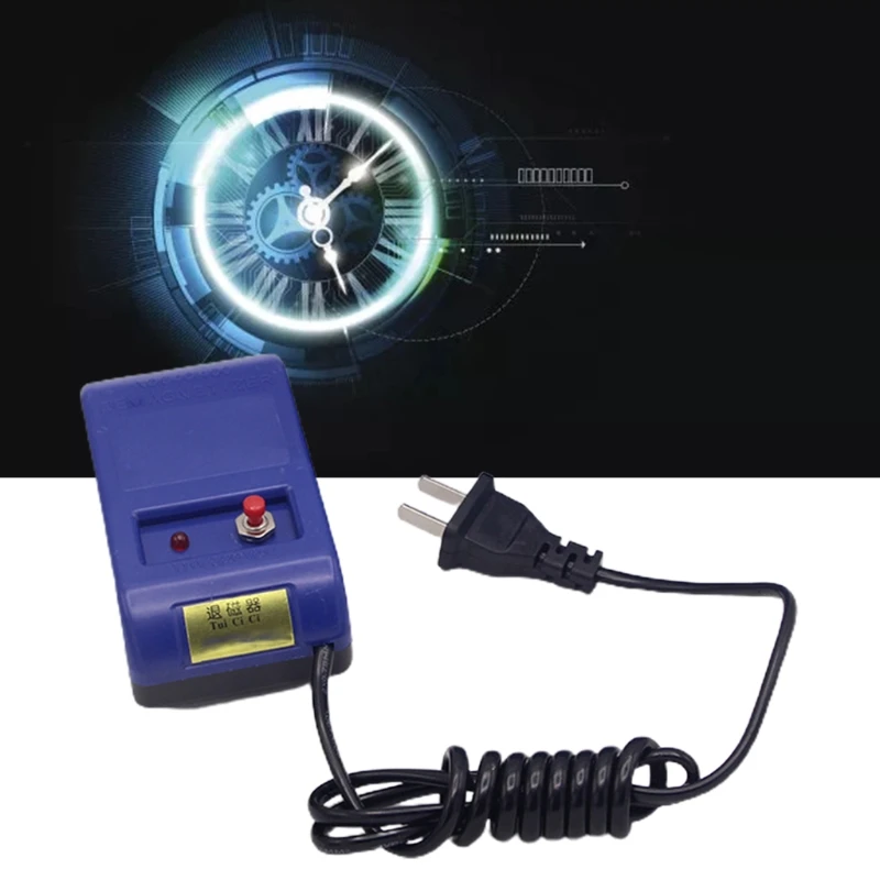 

Professional Watch Demagnetizer US Plug , Watch Repair Degaussing Tool Mechanical for Mechanical/Quartz Watch，Ideal Gift