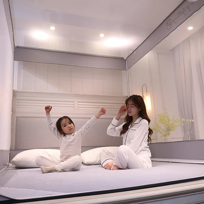 Москитная сетка юрта трехдверная палатка для взрослых и детей в современном