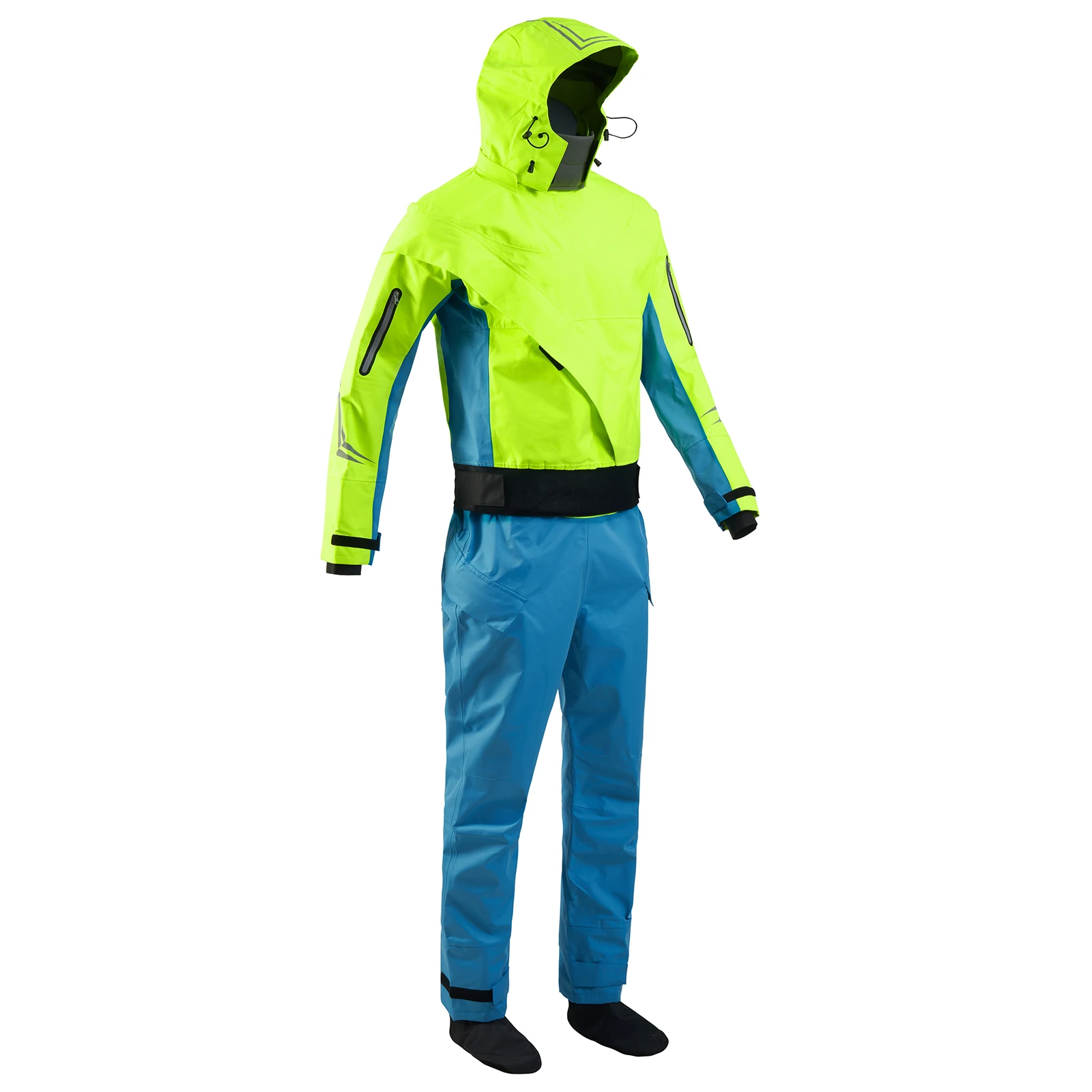 Женские костюмы drysuit Oeko-Tex Pro ткань нейлон водонепроницаемые молнии латексная