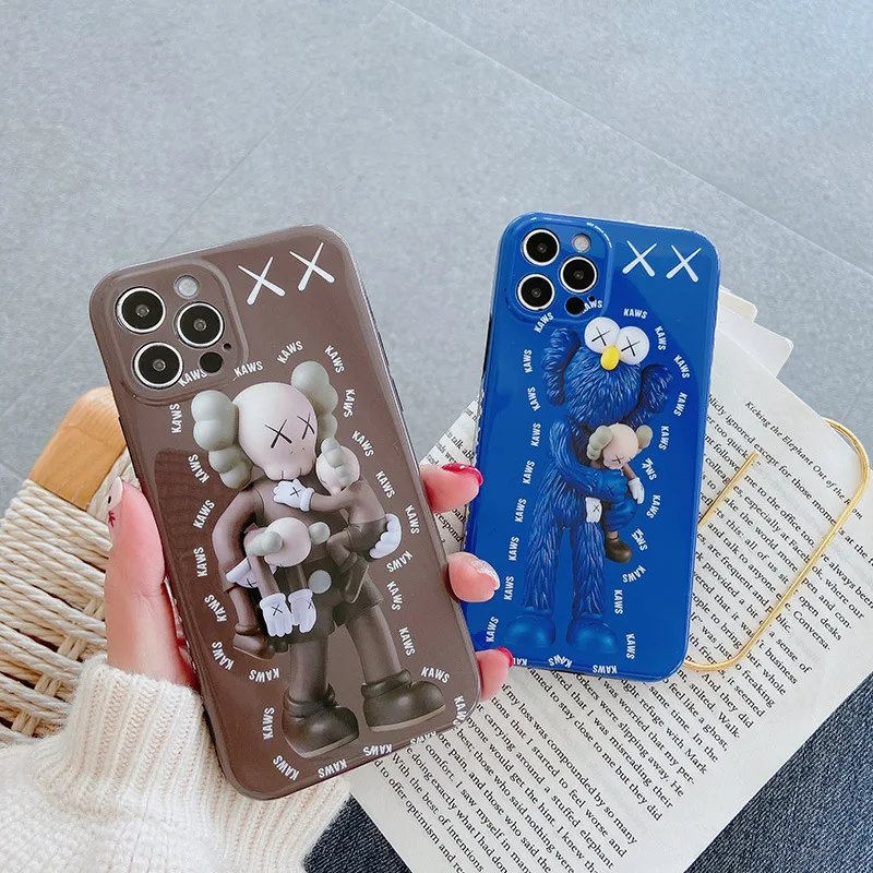 

2021 New Creative IPhone12 12ProMax 12Pro Case Cartoon Iphone11 11ProMax 11Pro X XS XR 7 8 Case Luxury Protection Mobile Phone