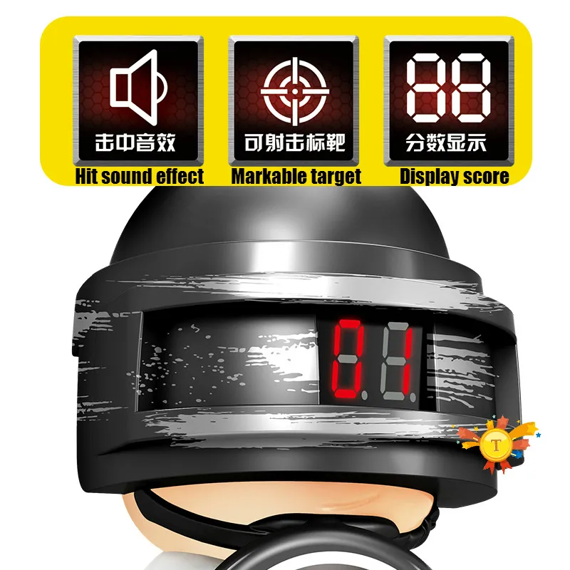 Pubg кукла забивая цель детская вода гель бластер пистолет игрушечная стрельба