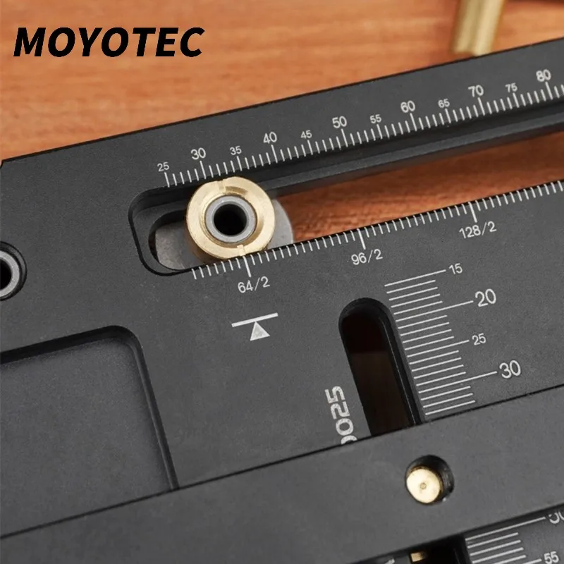 

MOYOTEC Woodworking Tool Template Drill Guide Locator Hand Tools Auxiliary Handle Positioning Dowel Drills