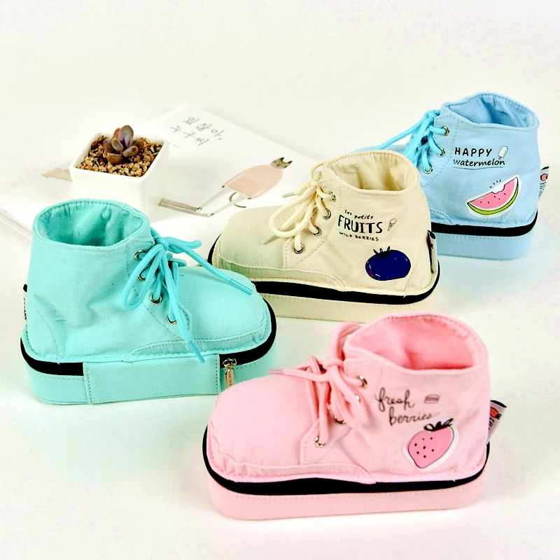 Корейский чехол для карандашей многофункциональный пенал сумка каваи холст