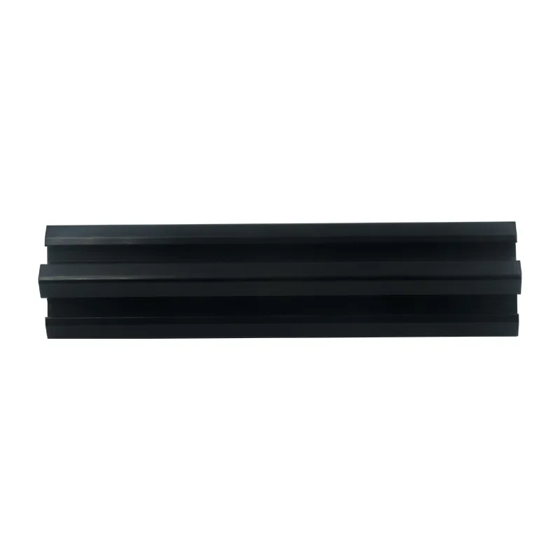 2pcs Black 2020 V- Slot Aluminum Profile European Standard Extrusion Frame 100mm-1200mm Anodized Linear For CNC 3D Printer Parts |