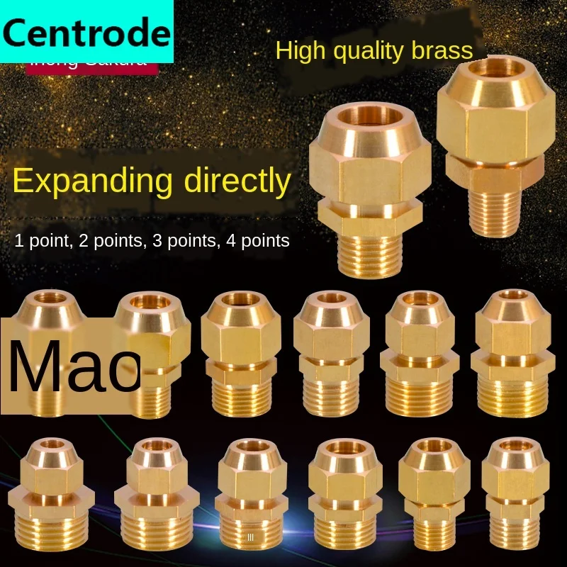 

Фитинги для труб, наружный провод, прямой рассеивание медной трубы, расширение 1/8IN 1/4In 3/8IN 1/2IN, расширение 6/8/10/12/14/16 мм, соединение трубы