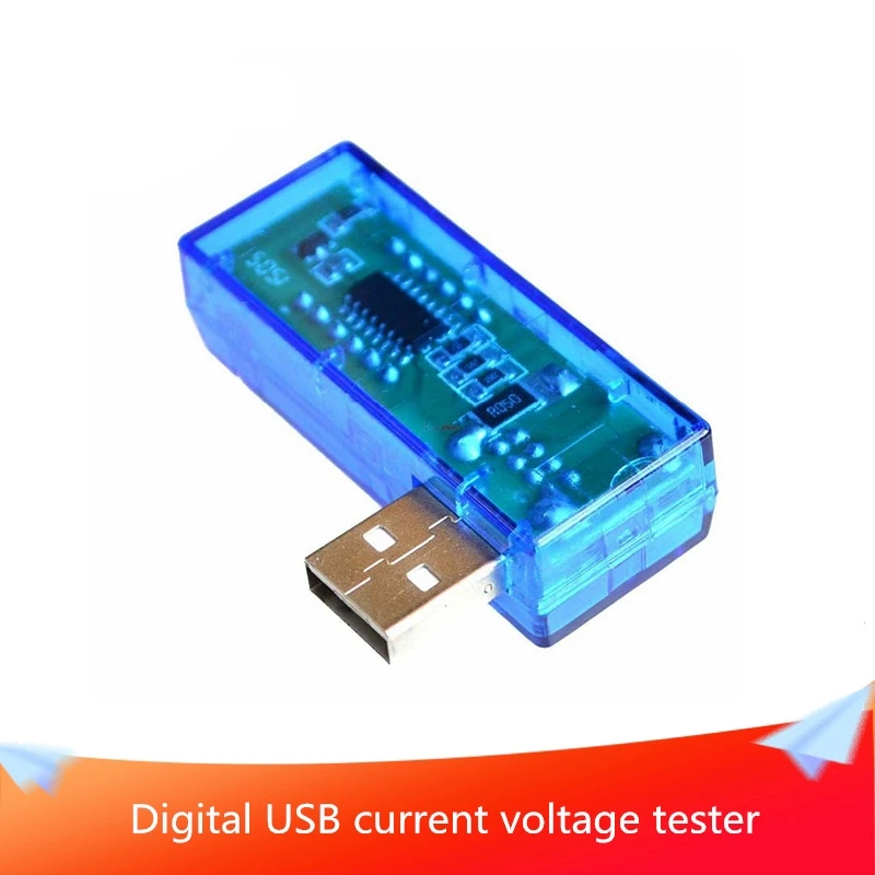 Цифровой USB-тестер напряжения измеритель и силы тока для мобильных устройств с