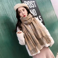 winter scarf tessel soft warm pashmina scarves female shawl wraps bufanda borla echarpe hiver cicartiz invierno mujer cachecol