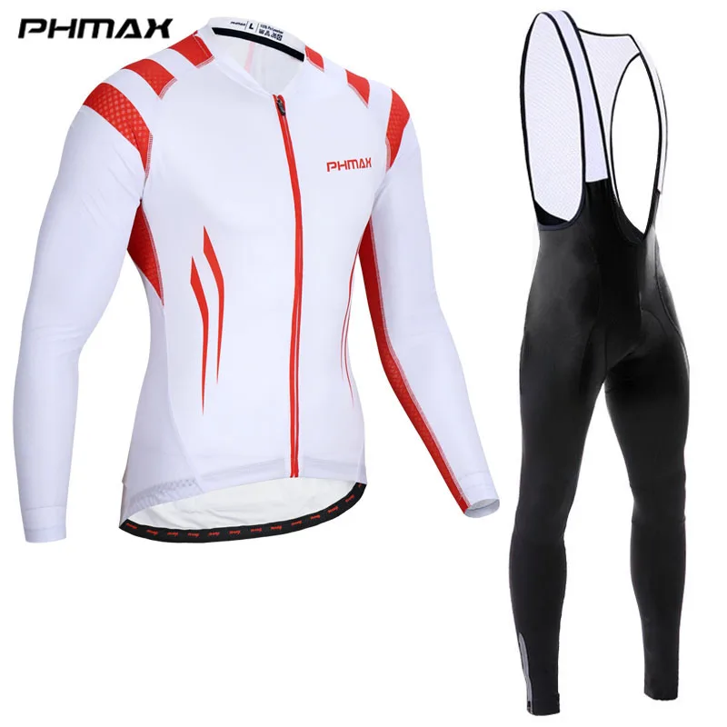 Велосипедная одежда PHMAX с длинным рукавом и защитой от УФ лучей комплект