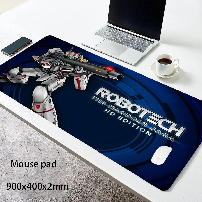Коврик для мыши Аниме robotech xxl компьютерный коврик геймеров Офисный Компьютерный