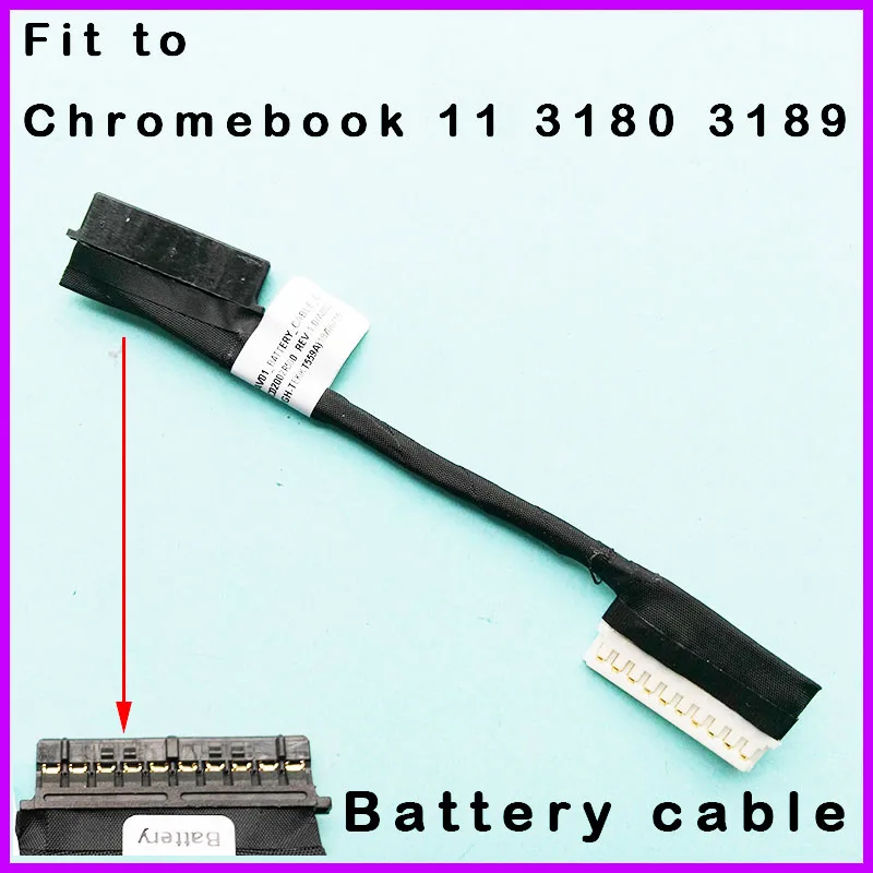 Новый оригинальный кабель для аккумулятора разъем Dell Chromebook 11 3180 3189 CAV01 DC02002R500 8367J