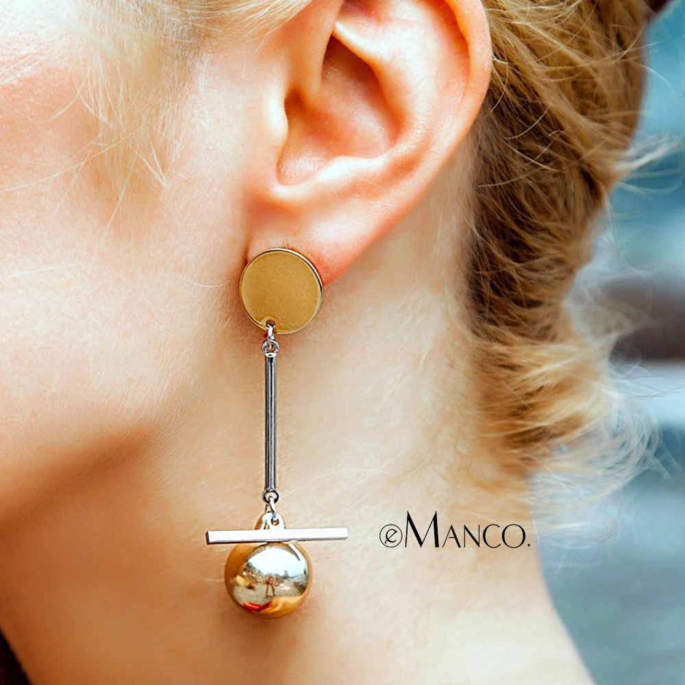 EManco оптовая продажа бусины для бисероплетения Висячие серьги медные