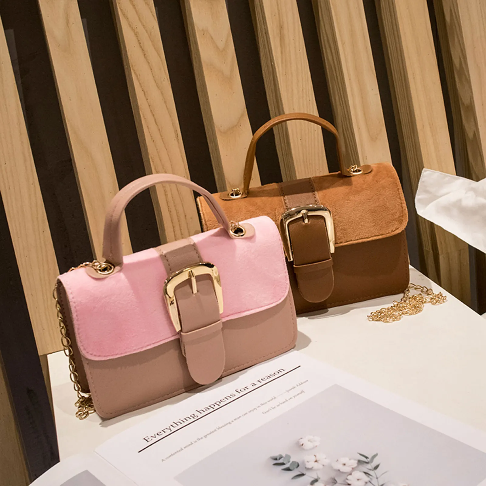 

2021 тенденции моды женская маленькая сумка через плечо из искусственной кожи Классические повседневные цепи сумки из натуральной кожи сумк...