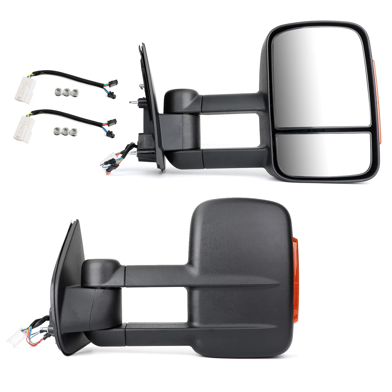 Areyourshop выдвижные буксировочные зеркала для Isuzu D-MAX 2012+ для Holden Colorado RG 2012+ зеркала поворотного сигнала Автомобильные аксессуары