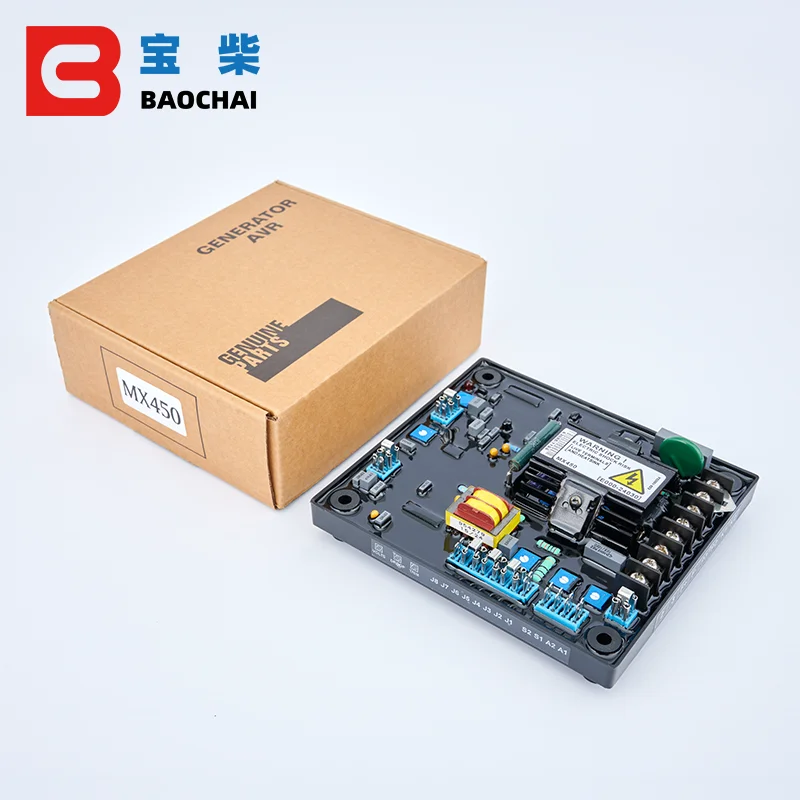 MX450 автоматический регулятор напряжения дизельный генератор avr Высокая
