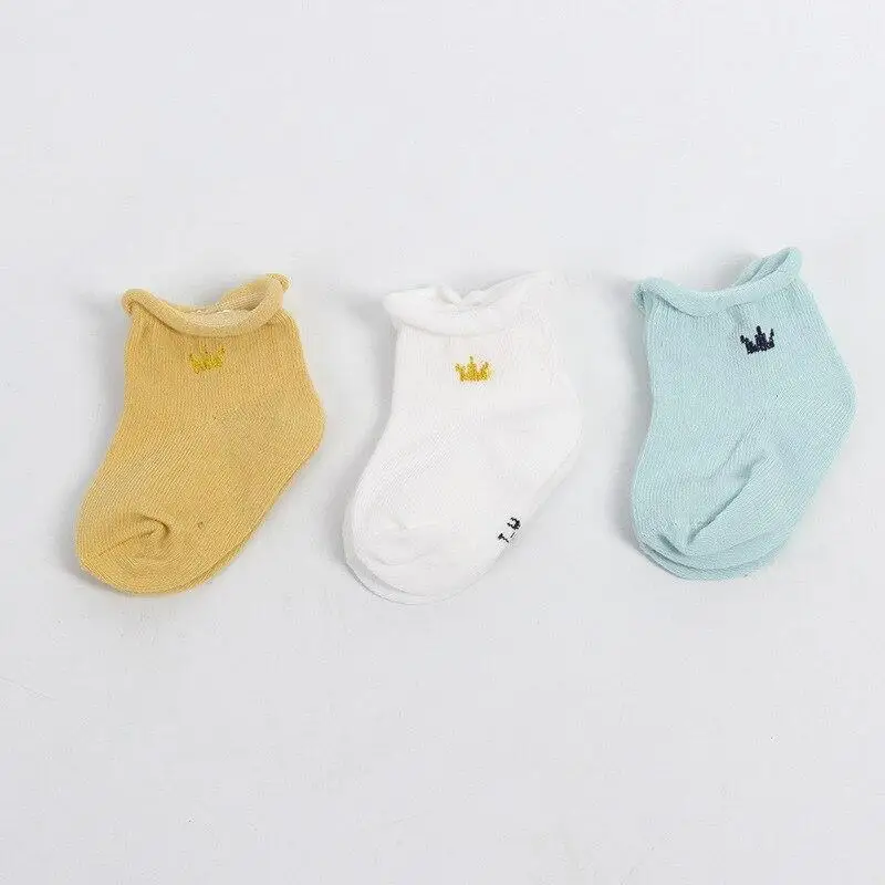 

3Pairs Spring Autumn Newborn Baby Socks Cotton Warm Children Anti Slip Socks Infant Girl Socks Toddler Sock Kids Boy Cute Socks