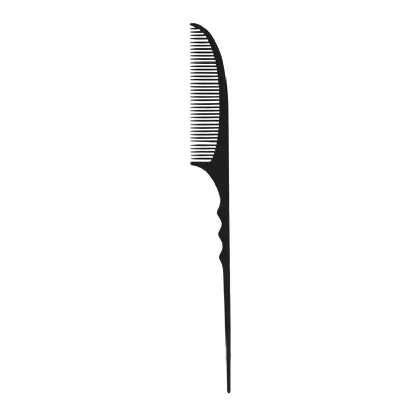 

1PC Barber Anti-Static Hair Comb Hairstyling Rat Tail Hairbrush Moon Style Comb Salon Dyeing Haircutting Hairdressing Tools