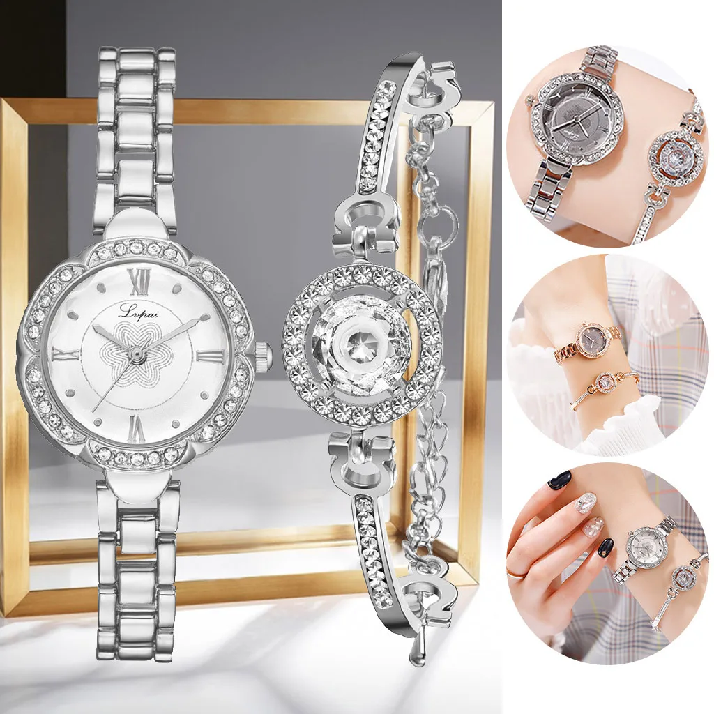 Женские часы модные маленькие Изящные европейские кварцевые ювелирные изделия