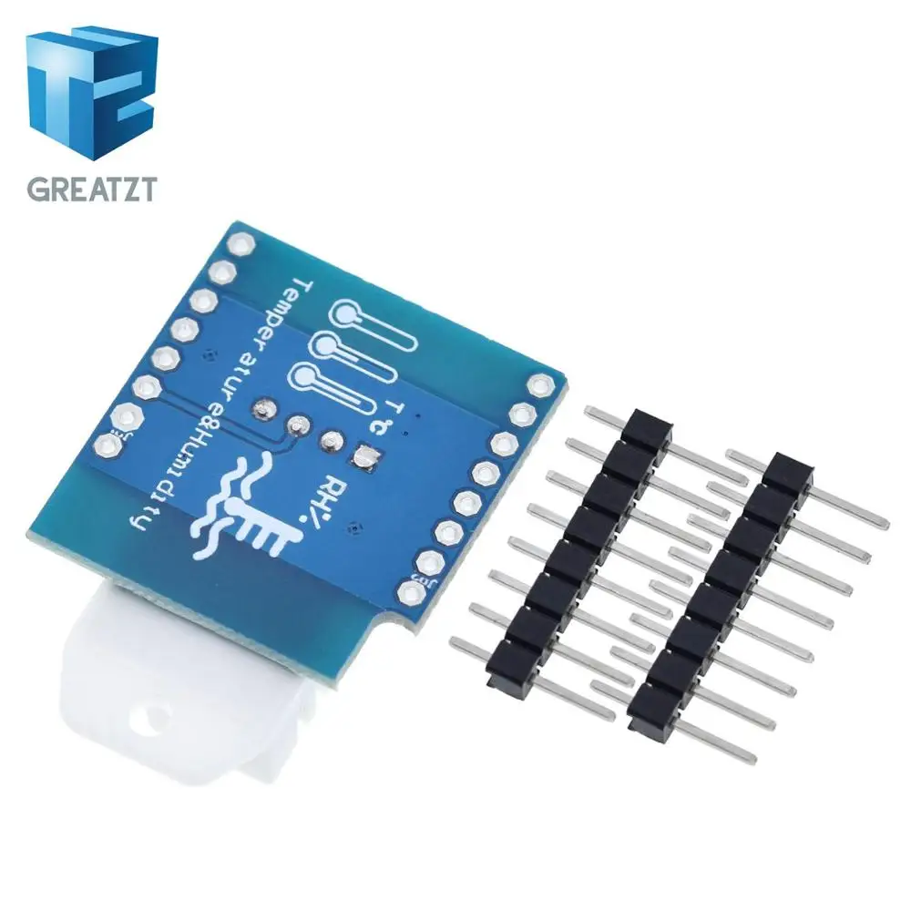 Dht Pro щит для D1 мини DHT22 одного автобуса цифровой датчик температуры и влажности