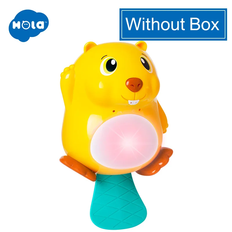 HOLA TOYS 8102 лягушка музыка детская игрушка для ванной мыло автоматическое устройство для мыльных пузырей детская игрушка для ванной комнаты - Цвет: WITHOUT BOX