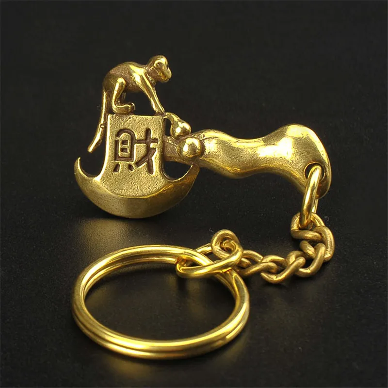 Брелок из чистой меди в китайском стиле|Брелоки| |