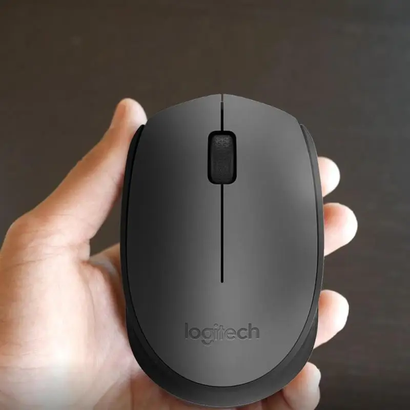 Беспроводная мышь logitech M170 2,4 ГГц 1000 dpi USB оптическая мышь с нано-приемником для ПК и ноутбука для дома и офиса с использованием компьютерных мышей
