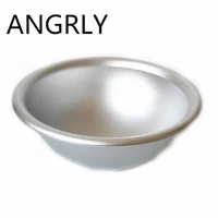 angrly 2pcs aluminium alloy baking mold snow niang little cake nuomici confectionery round mold kitchen cake stand tools