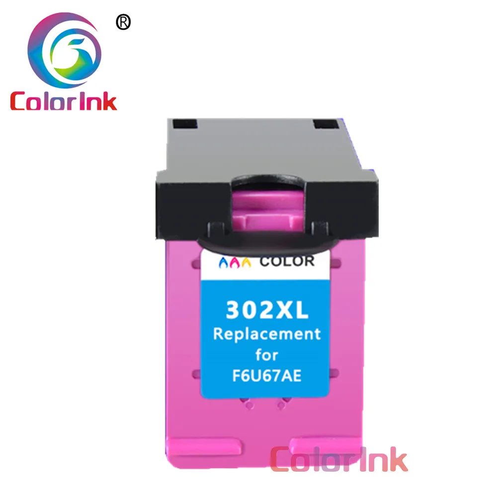 1 Tri-color ColoInk 302XL сменный картридж для принтера для hp 302 hp 302XL для hp Deskjet 2130 2135 1110 3630 3632 Officejet 3830 3834 4650 - Цвет: 1 Tri-color