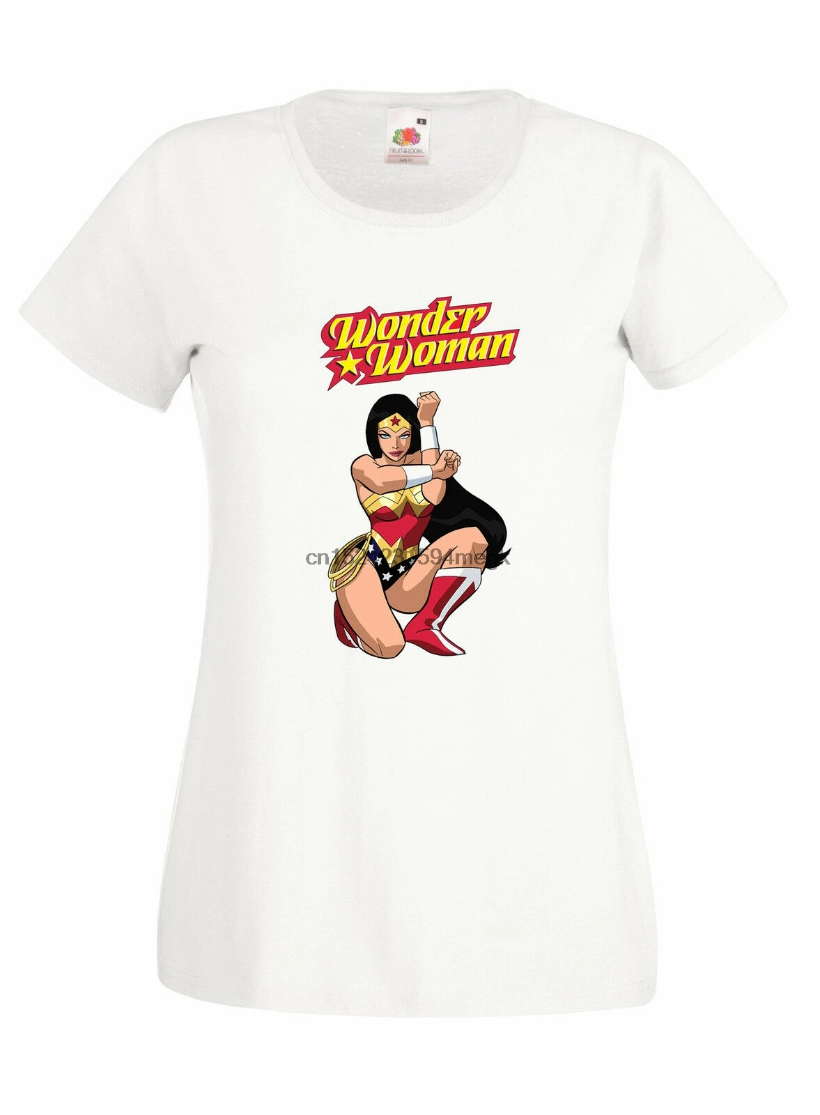 Футболка WONDER WOMAN maglietta 100% cotone idea regalo moda S XL (1)|Мужские футболки| |