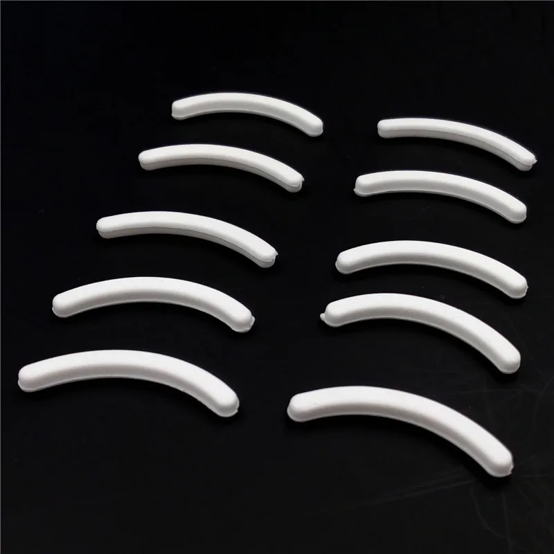 10PCS Replacement Eyelash CurlerMakeup Beauty Tools White Refill Rubber Pads Curling Styling | Красота и здоровье