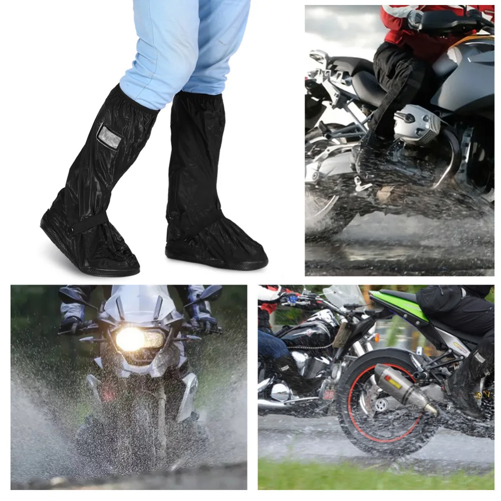 

Motorcycle Scooter Bike Cycling Waterproof Rain Shoes Cover for Rainy Snowy Day Non-Slip Boot Covers Botas Para Moto impermeable