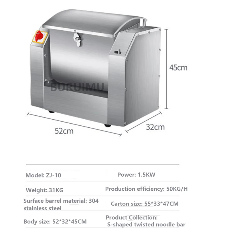 Домашние миксеры для муки пиццы миксер теста из нержавеющей стали - купить по
