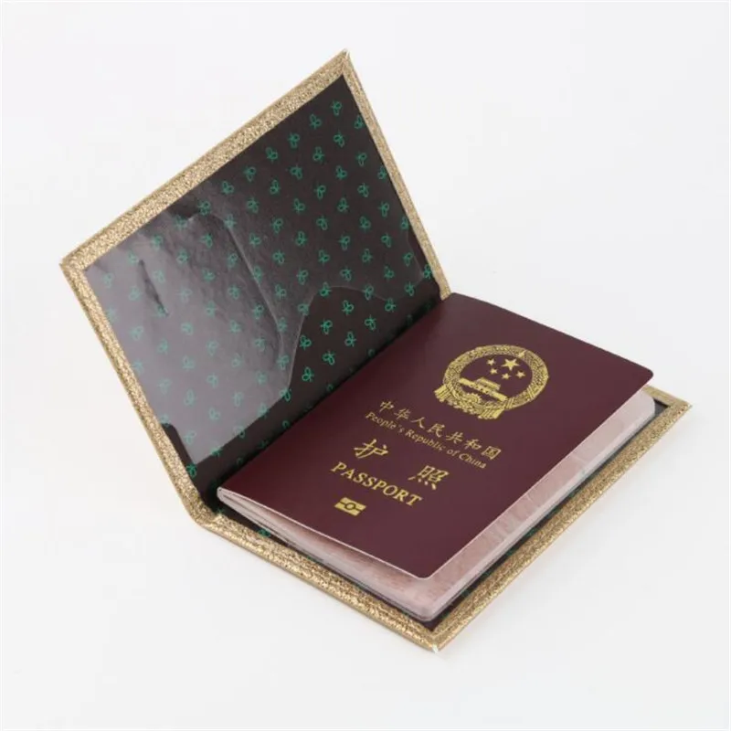 

Luxury Solid Passport Cover for Women Travel Passport Case Leather Pink Cute Passport Wallet Purse Girl Passport Holder