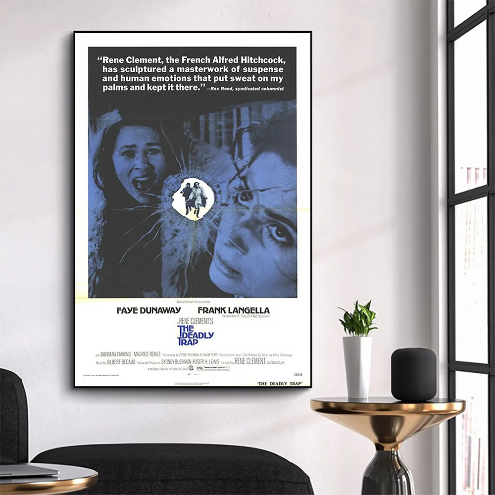 

CP3093 The Deadly Trap Classic Hot Movie Print Silk Fabric Poster Indoor Wall Art Decor Gift