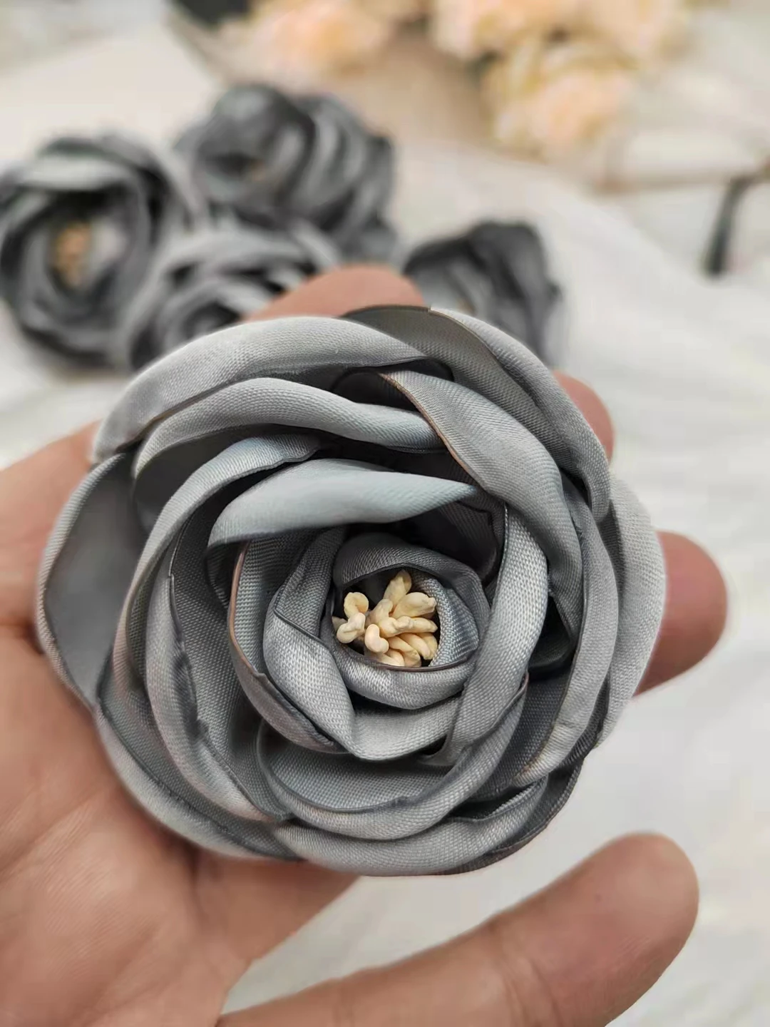 6 шт. искусственные цветы 3D для украшения дома