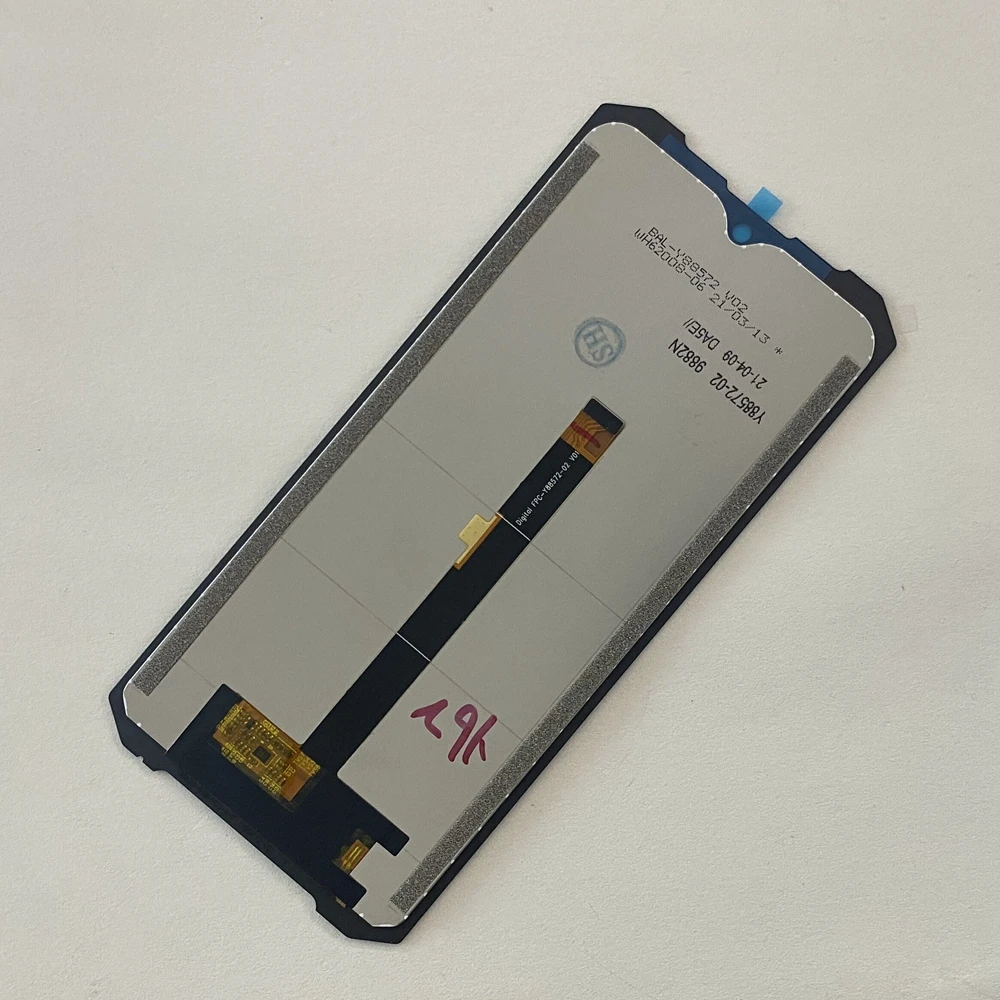 6 22 for doogee s96 pro lcd display touch screen digitizer assembly for doogee s96pro lcd sensor phone repair parts with frame free global shipping
