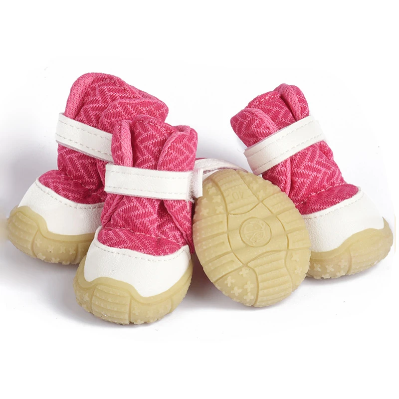 

New type pet shoes comfortable and breathable mesh material, anti-skid and wear-resistant dog shoes, pet supplies, pet home