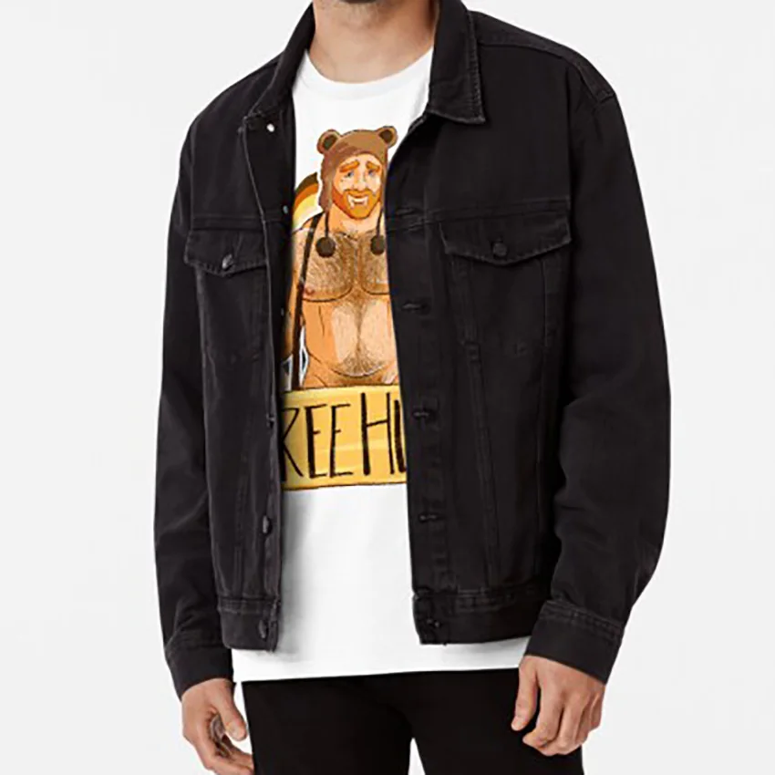 Футболка с надписью ADAM licks HUGS BEAR PRIDE GINGER EDITION bobobear bobobearart bobo bear week майка выдра на