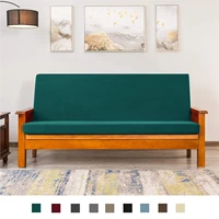 jacquard futon cover full size sofa bed covers washable slipcover dust proof