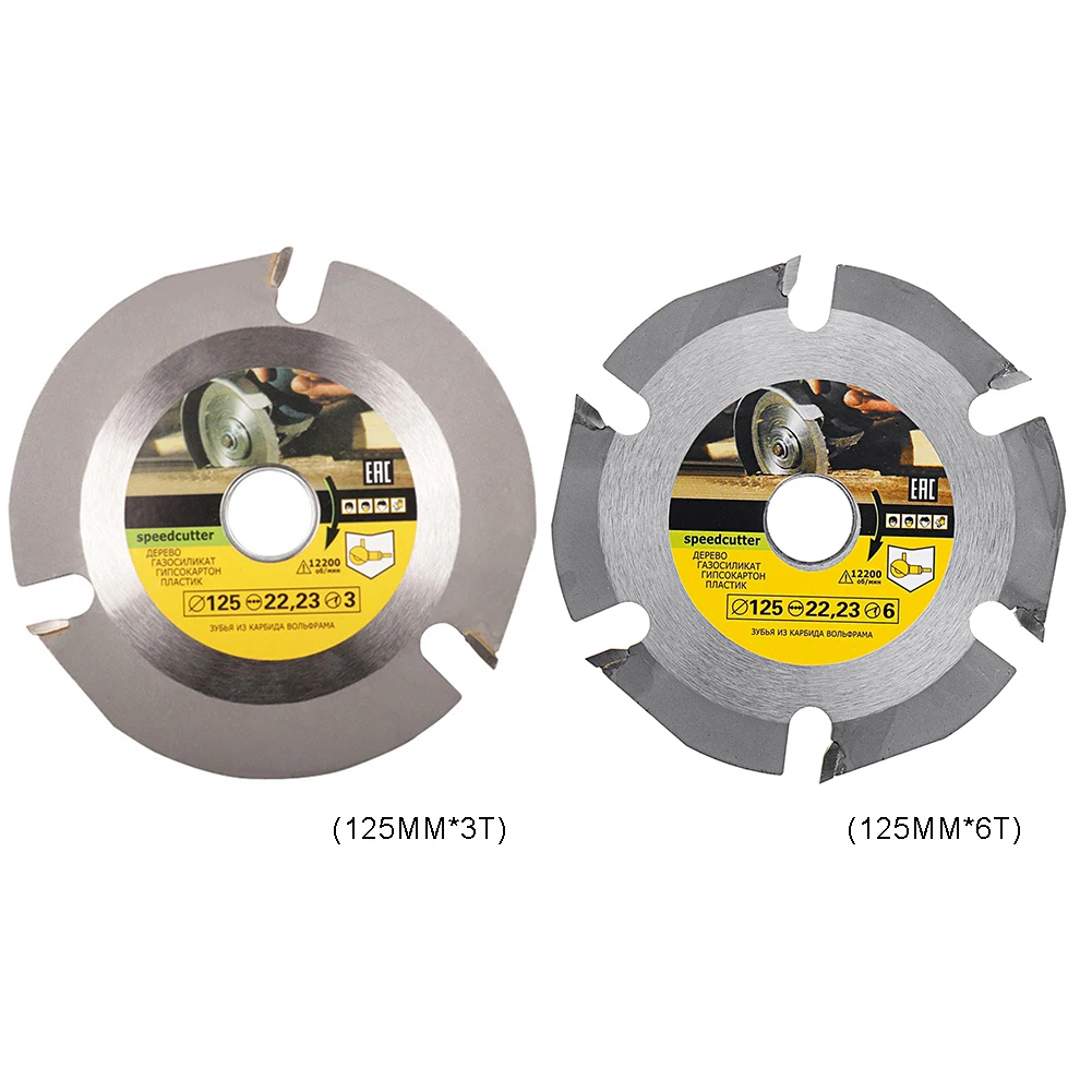 Wood Cutting Disc for Angle Grinder 6 Teeth Circular Saw Blade Carving Hardwood Abrasive Tool Hard Alloy Disk | Инструменты